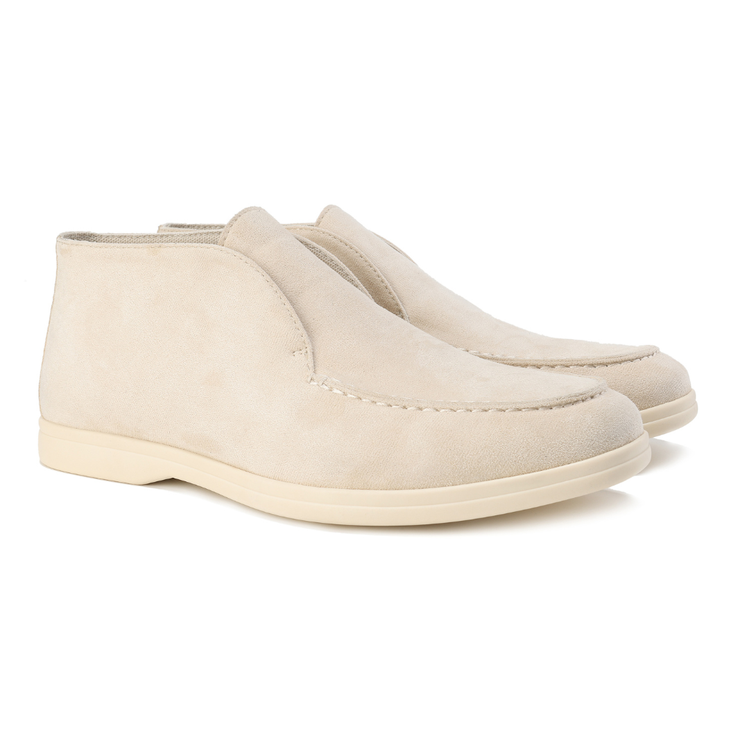 Mocassins hauts en daim Volamouré