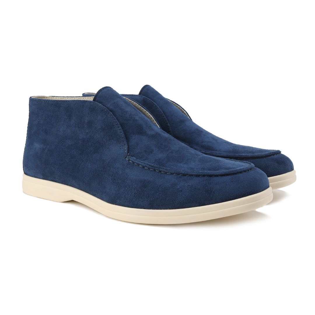Mocassins hauts en daim Volamouré