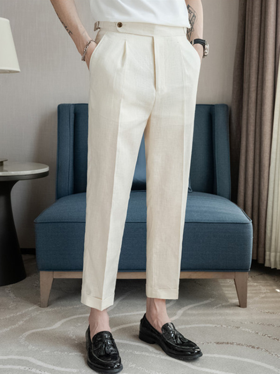 Pantalon en lin Volamouré