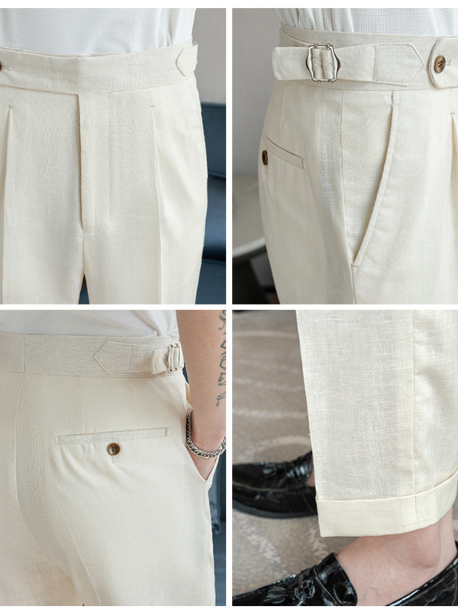Pantalon en lin Volamouré