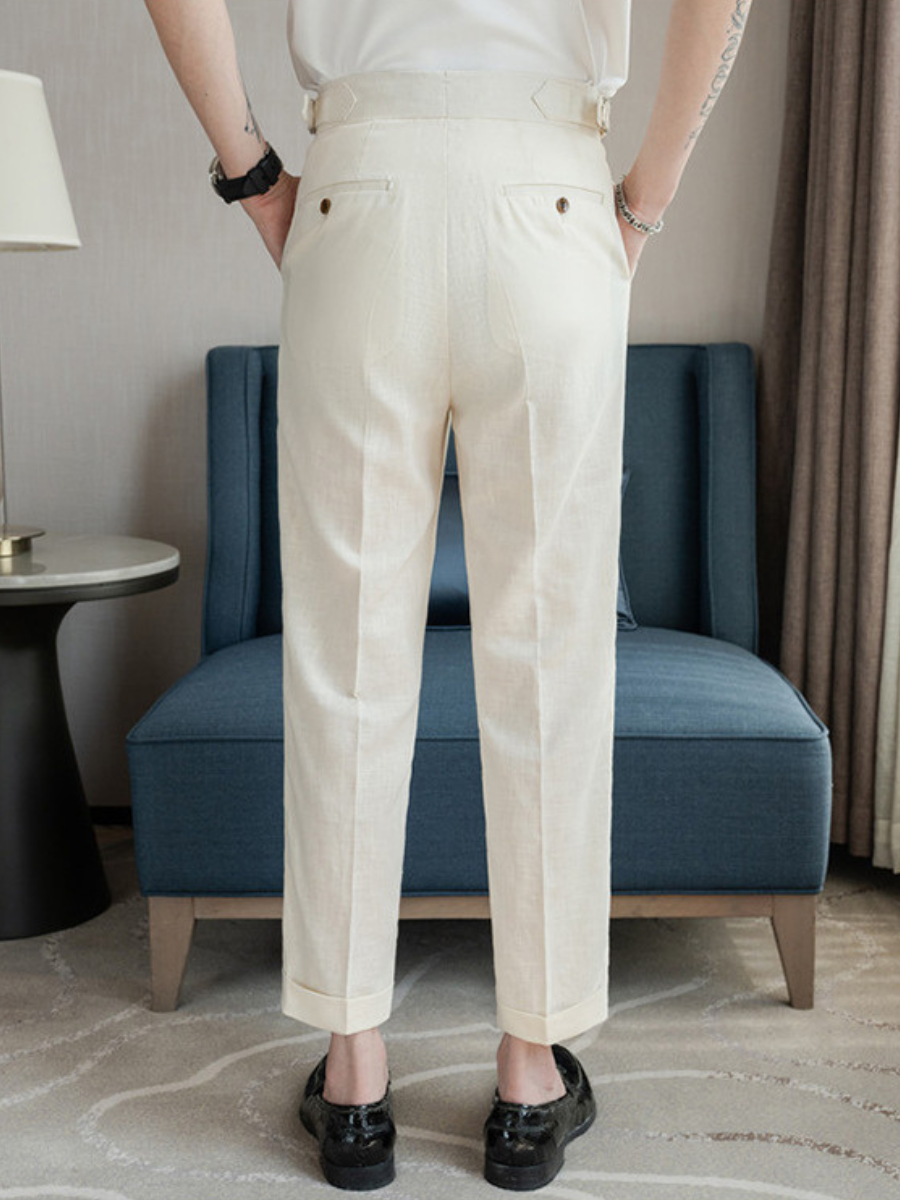 Pantalon en lin Volamouré