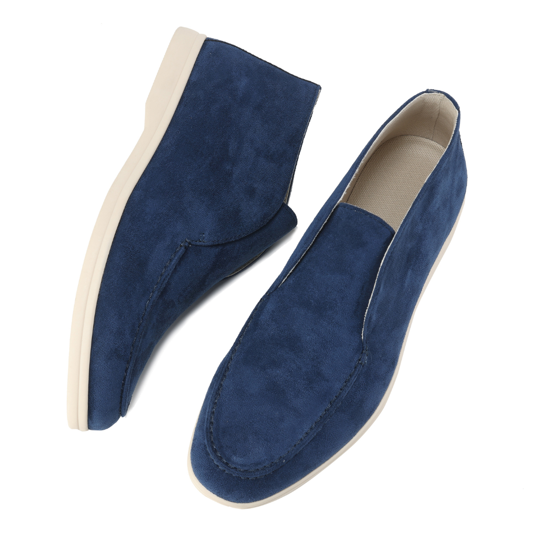 Mocassins hauts en daim Volamouré
