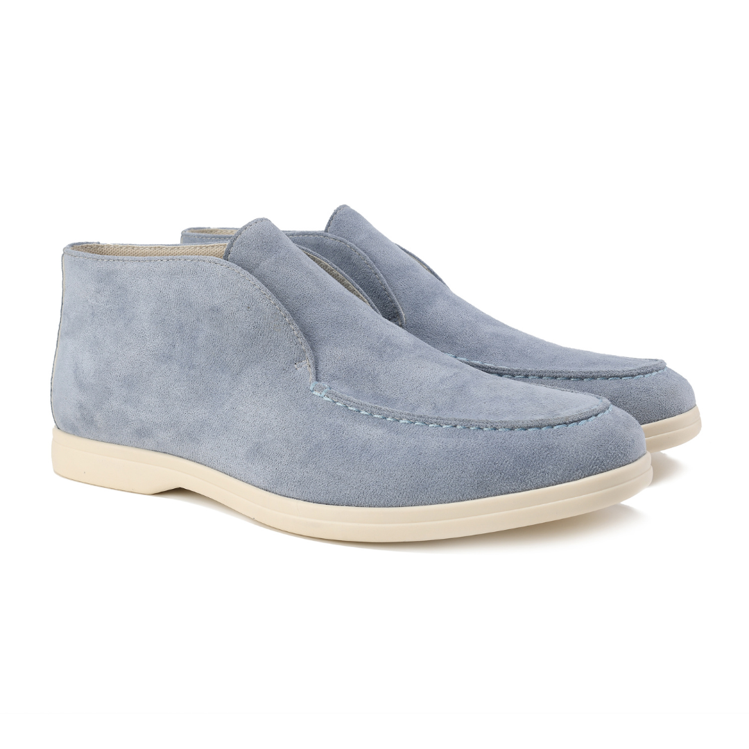 Mocassins hauts en daim Volamouré