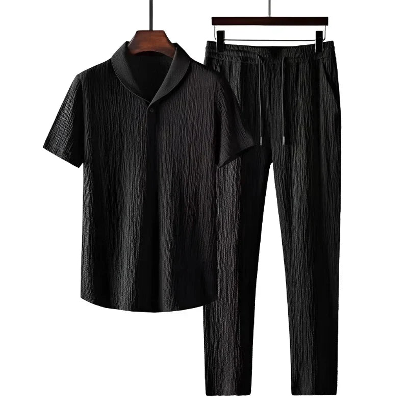 Polo et pantalon en coton