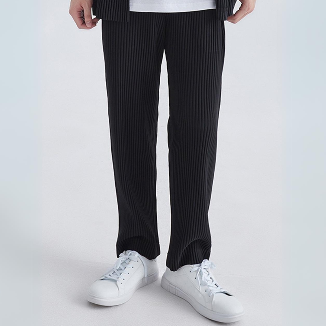 Pantalon en coton côtelé