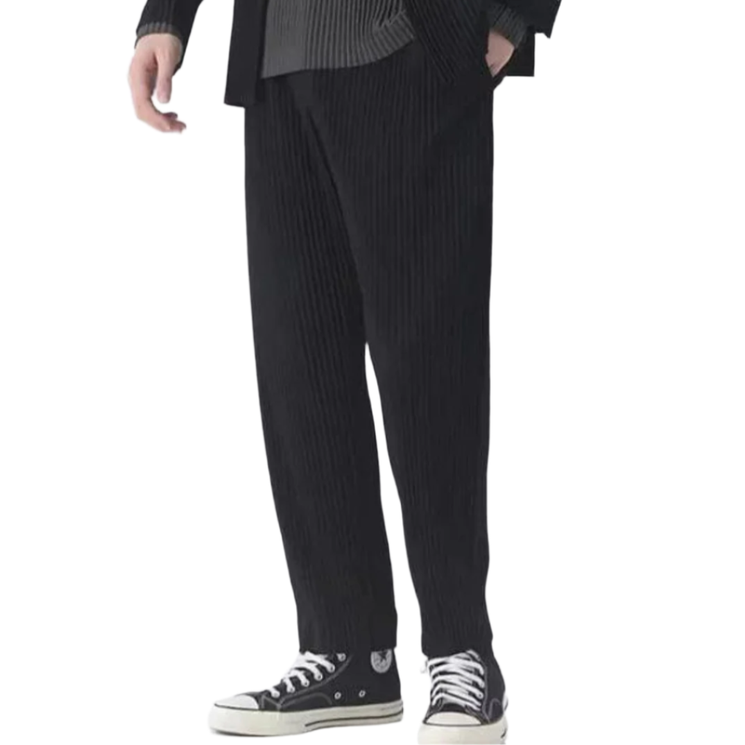 Pantalon en coton côtelé