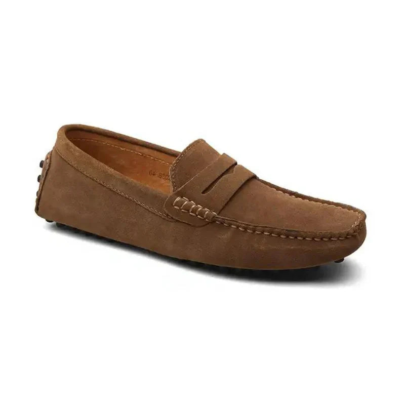 Mocassins en daim