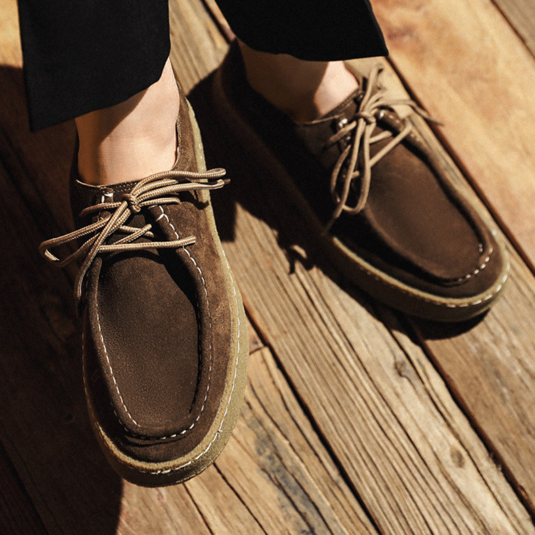 Chaussures de ville en daim Premium
