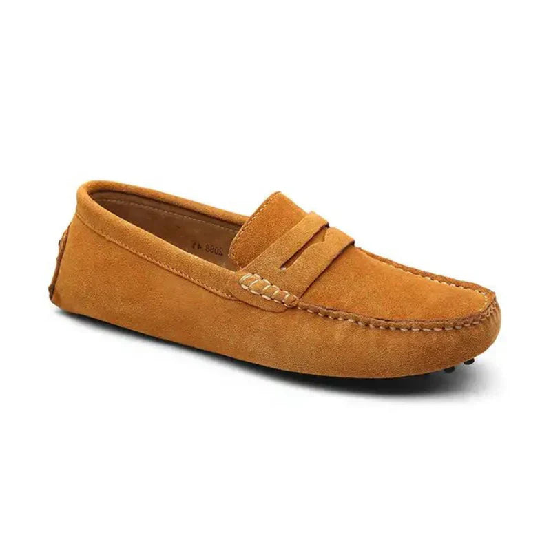 Mocassins en daim