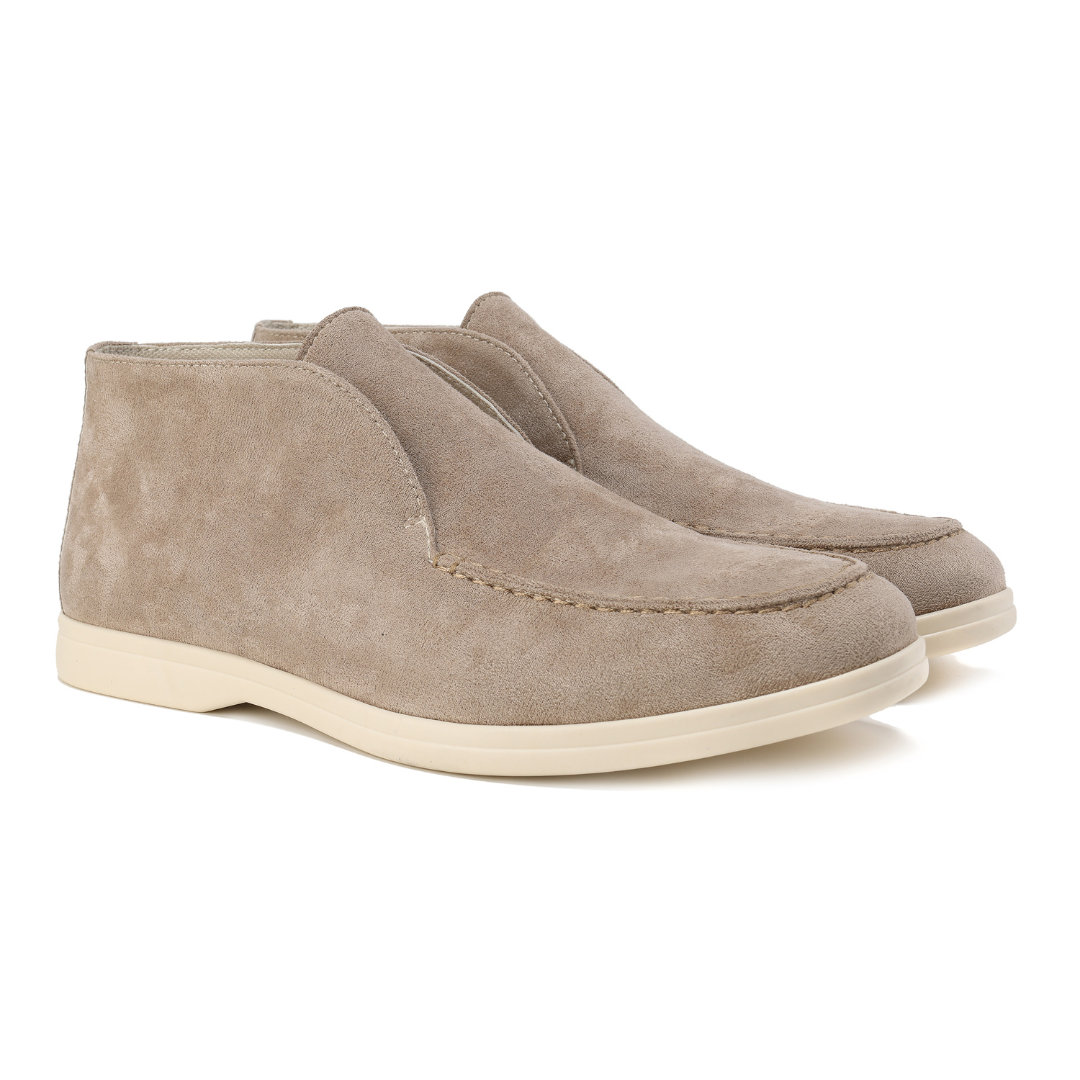 Mocassins hauts en daim Volamouré