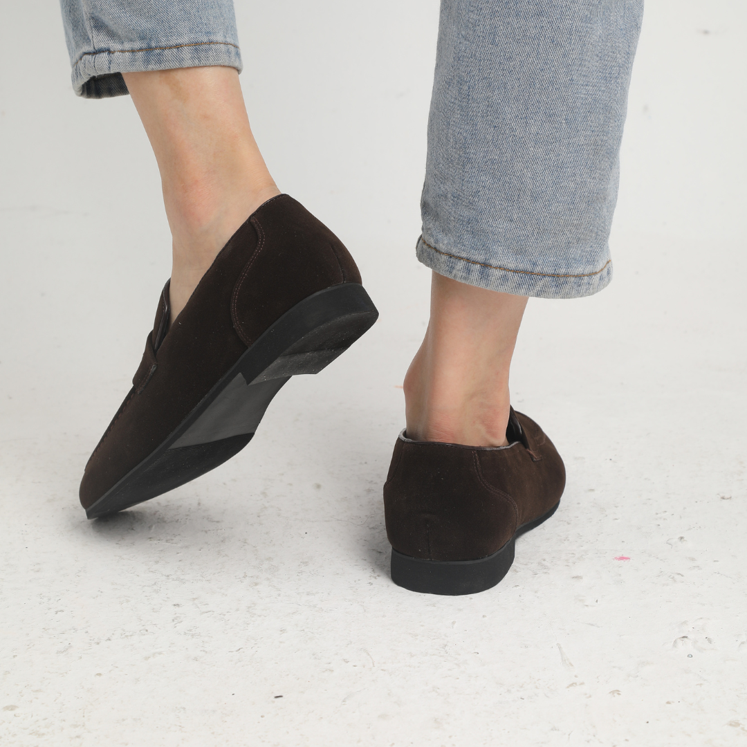 Mocassins en daim Arcélien