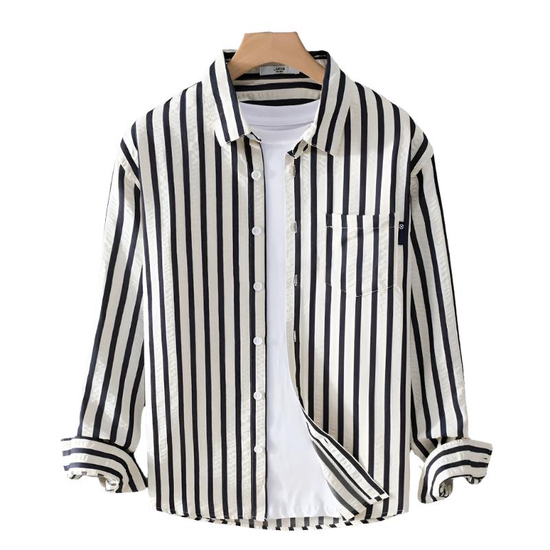 Chemise rayée pour hommes