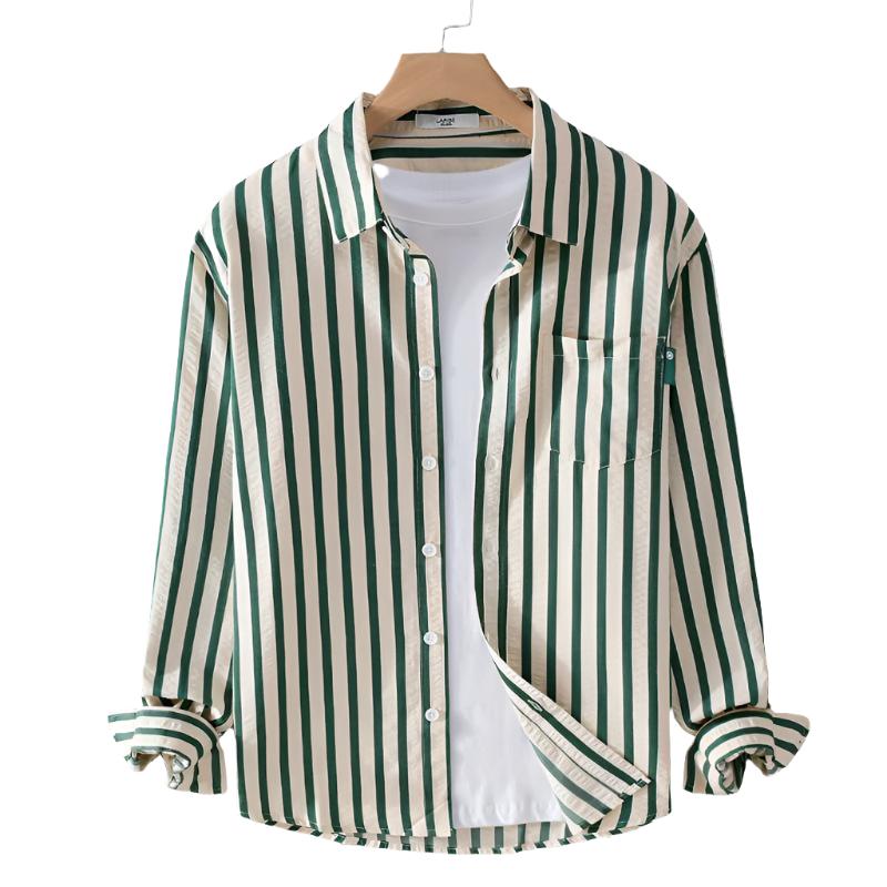 Chemise rayée pour hommes