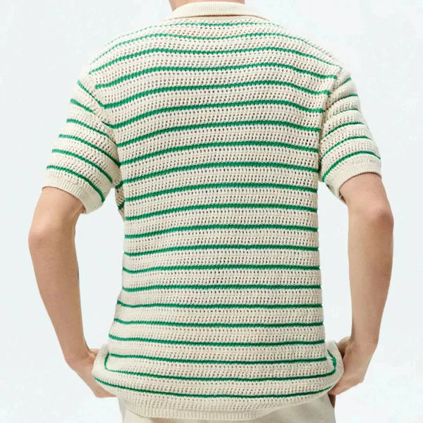 Marbella - Chemise boutonnée en tricot