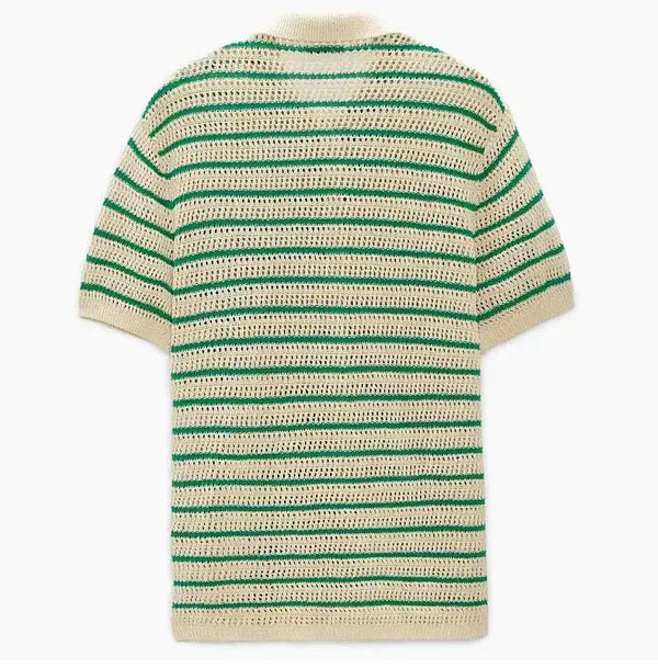Marbella - Chemise boutonnée en tricot