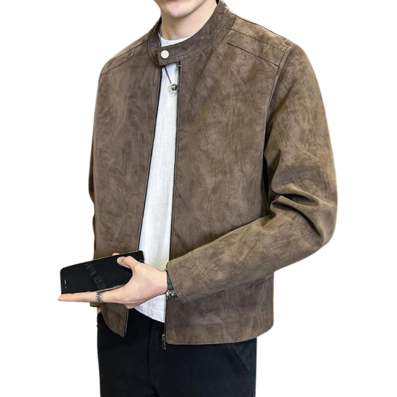 Veste en daim et cuir Estate