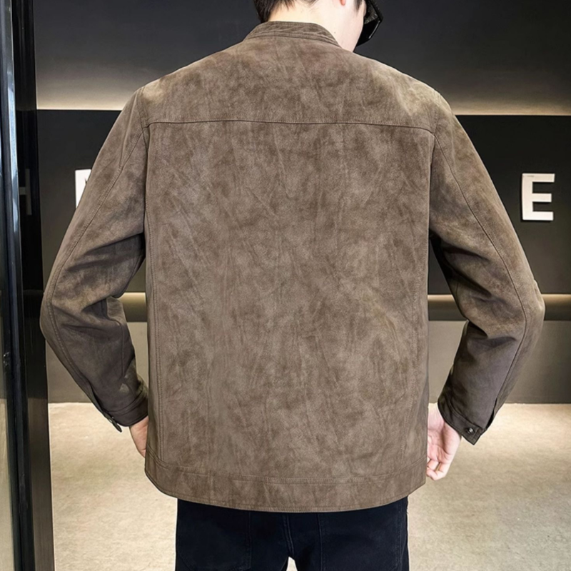 Veste en daim et cuir Estate