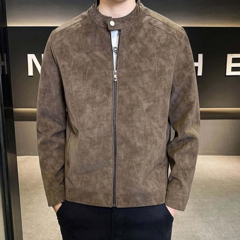 Veste en daim et cuir Estate