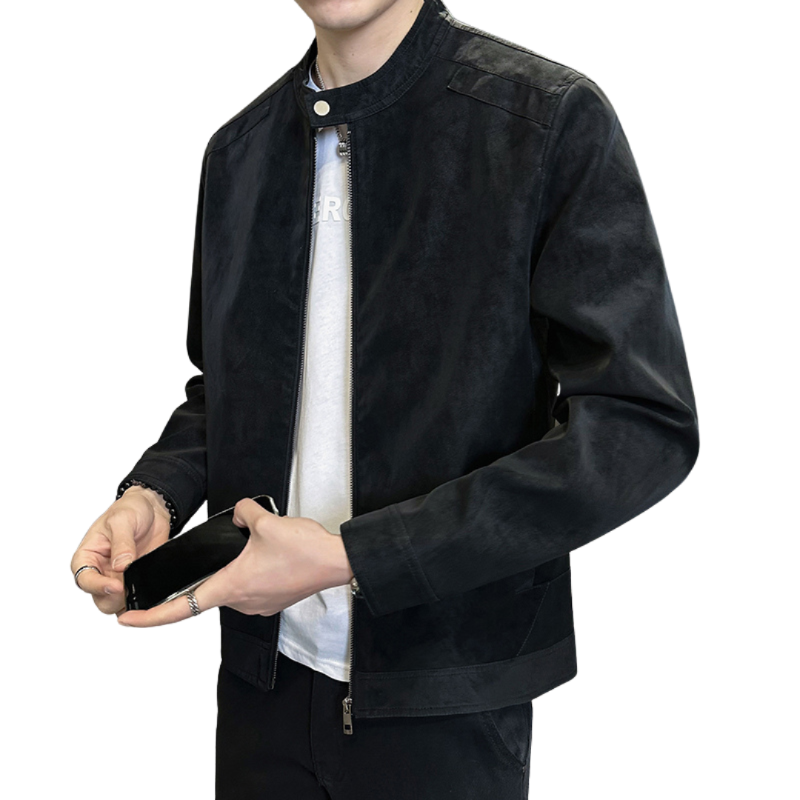Veste en daim et cuir Estate