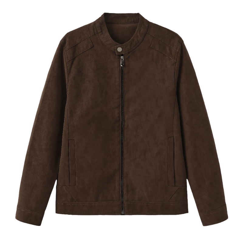 Veste en daim et cuir Estate