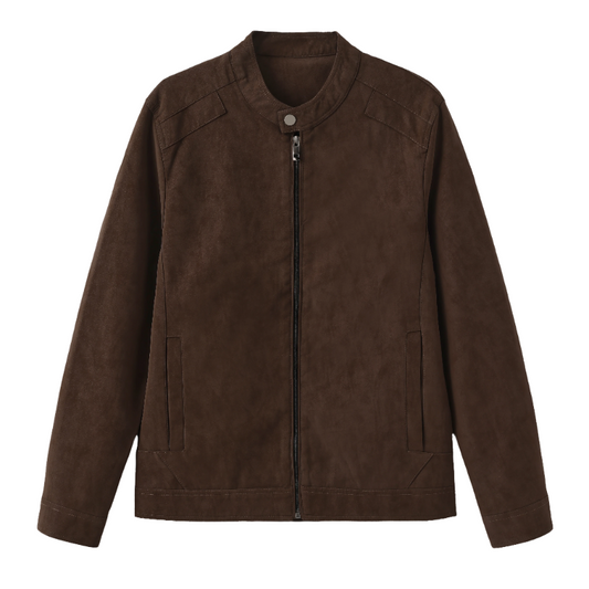 Veste en daim et cuir Estate