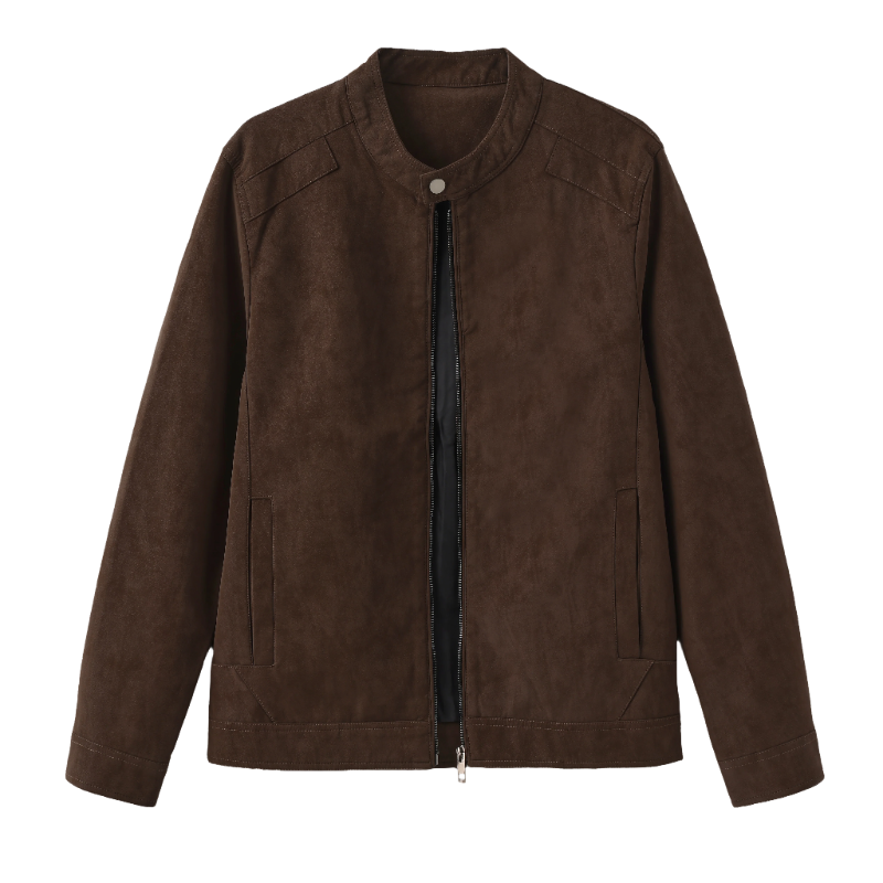 Veste en daim et cuir Estate