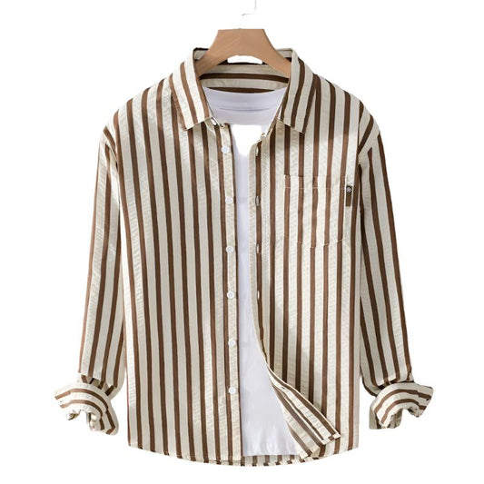 Chemise rayée pour hommes